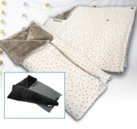 Baby-Schlafsack mit Sternen, Elaia, 70x90 cm