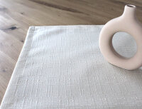 Tischwäsche in Leinenoptik mit Fleckschutz, 220 g/m²  130 x 190 cm 02379_apricot