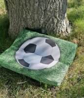 Klappkissen Fußball Gras