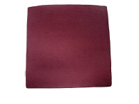 Outdoorkissen Sitzenbleiber 40x40 cm Unifarben bordeaux