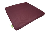 Outdoorkissen Sitzenbleiber 40x40 cm Unifarben bordeaux