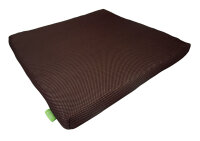 Outdoorkissen Sitzenbleiber 40x40 cm Unifarben braun