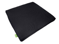 Outdoorkissen Sitzenbleiber 40x40 cm Unifarben schwarz