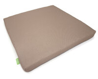 Outdoorkissen Sitzenbleiber 40x40 cm Unifarben sand