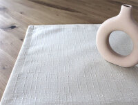 Tischwäsche in Leinenoptik mit Fleckschutz, 220 g/m²  90 x 90 cm 02379_apricot