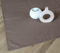 Tischwäsche in Leinenoptik mit Fleckschutz, 220 g/m²  90 x 90 cm 02433_orange