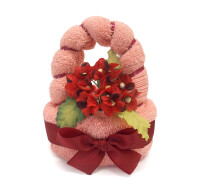 Frottier-Körbchen klein pink